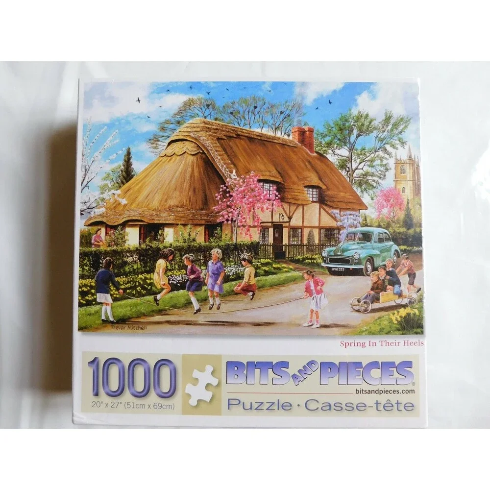 Bits and Pieces Jigsaw Puzzle Trevor Mitchell: Spring In Their Heels 1000 pieces